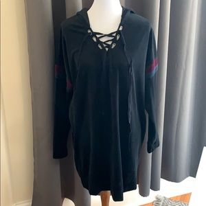 max studio velour dress